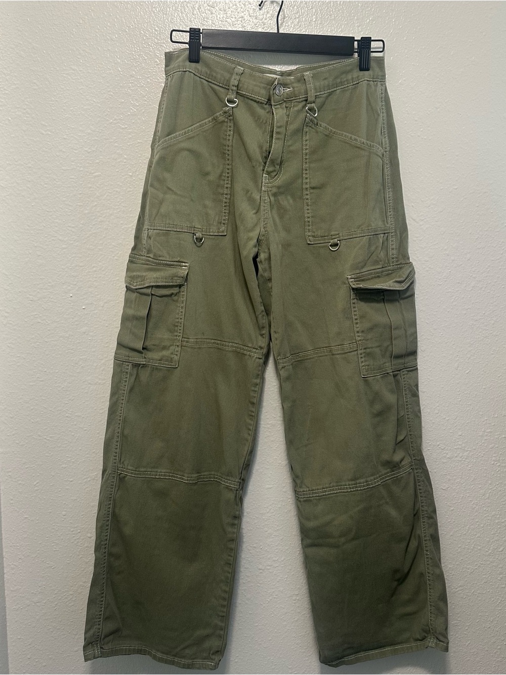 Women’s Olive Green Cargo Pants from Rachel Paige